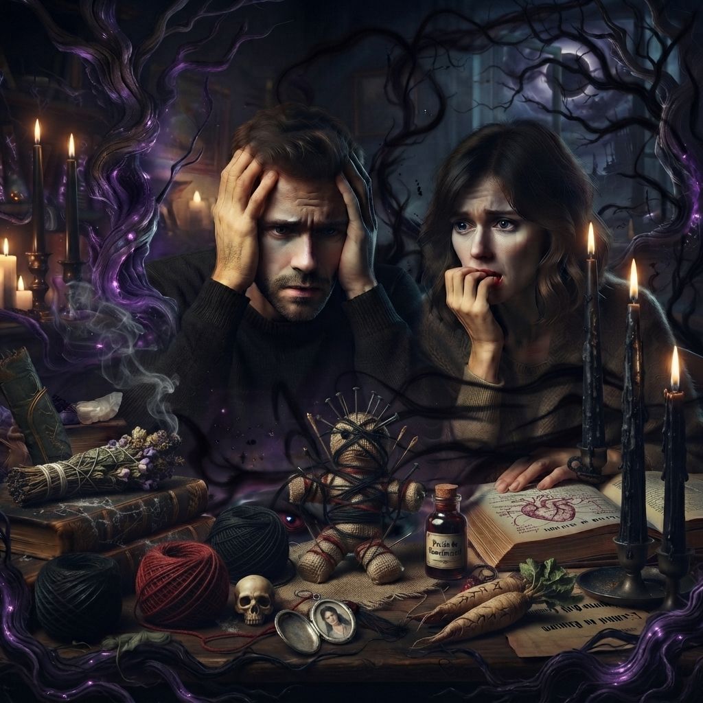 Advertencia espiritual sobre el karma y las consecuencias de la magia oscura en el oráculo